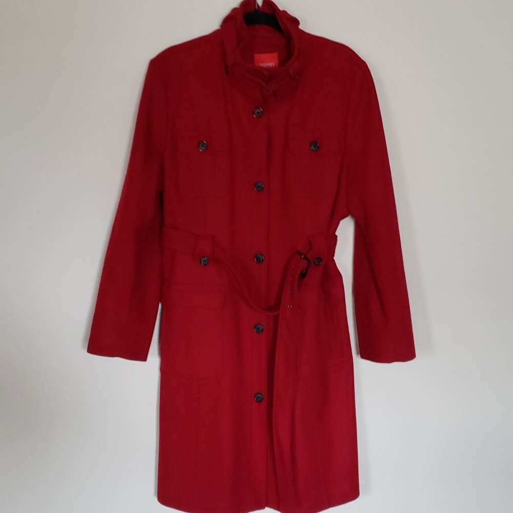 SPIRIT Red Trench Coat